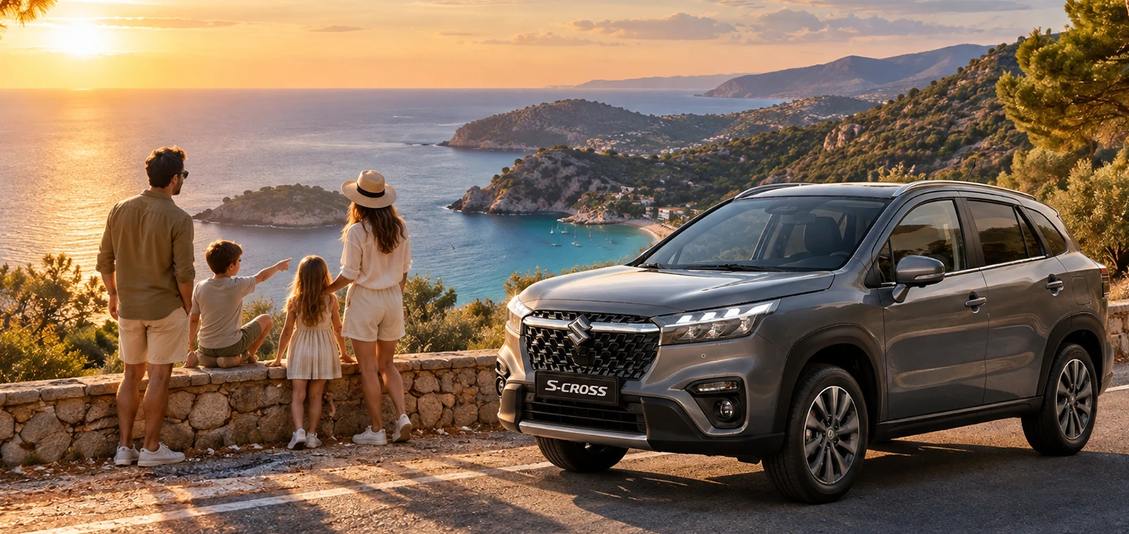 Ailece Yolculuk Zamanı: Suzuki S-Cross ile Konforlu Akdeniz Rotası