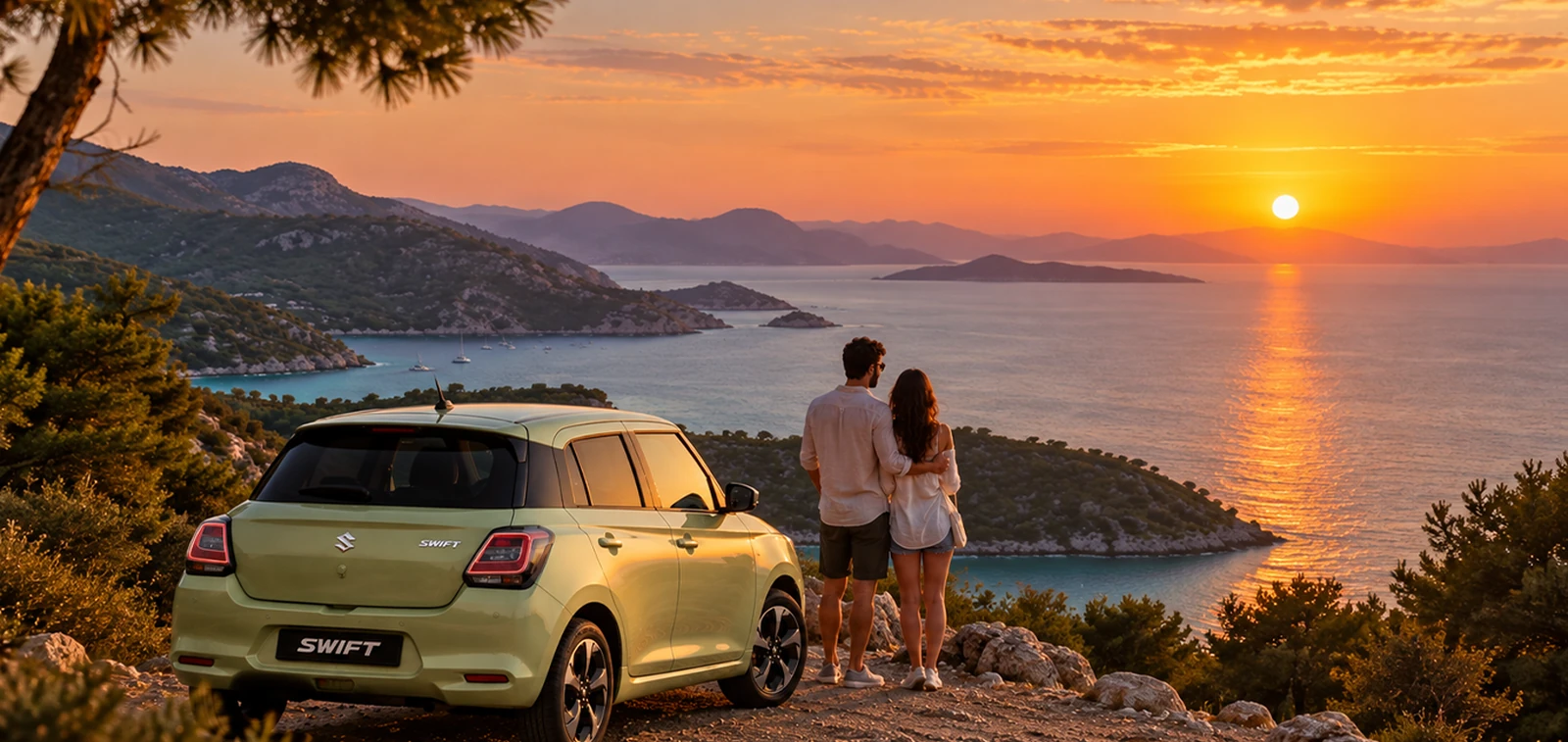 Genç ve Dinamik: Suzuki Swift ile Unutulmaz Bir Yaz Tatili Planı