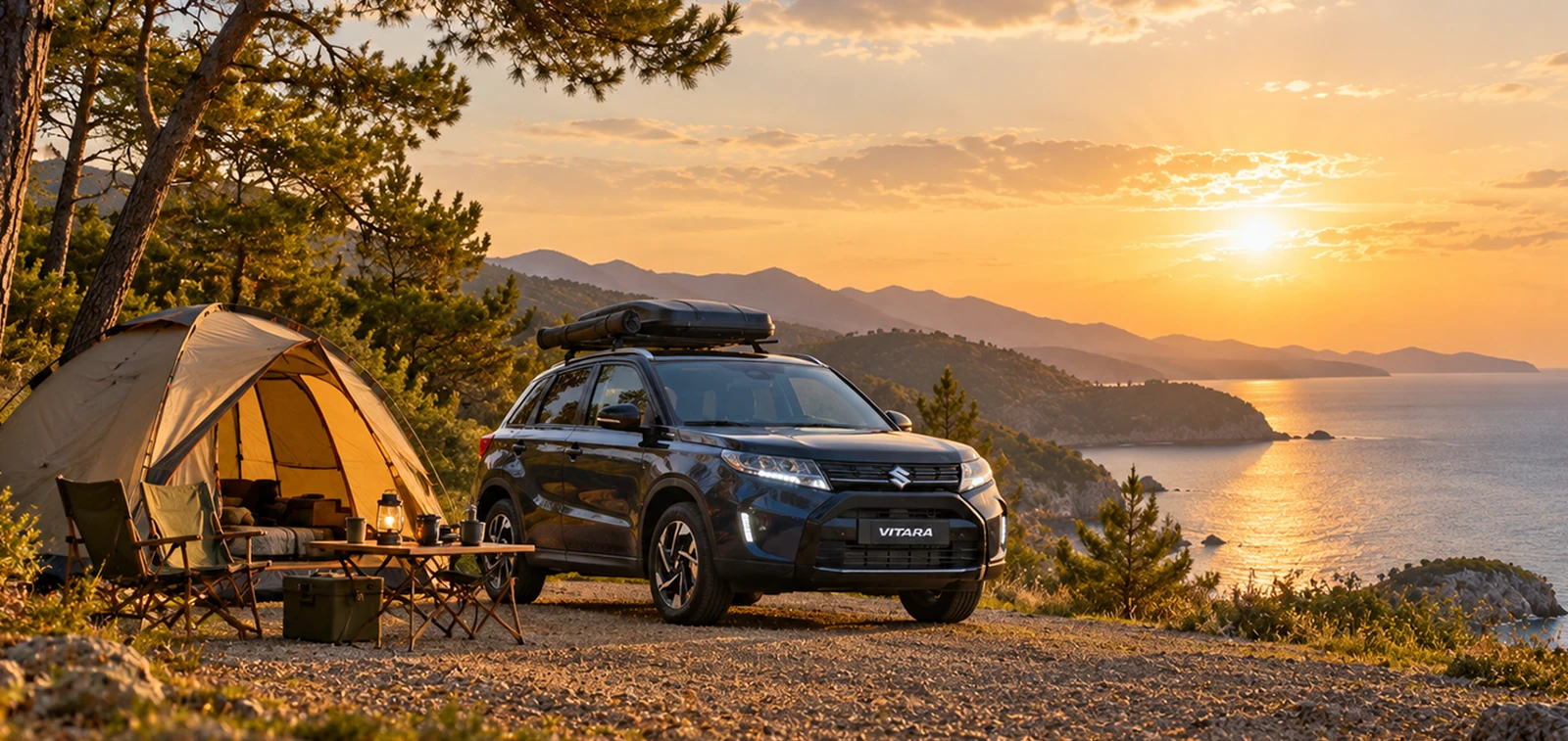 Kalabalıktan Uzakta: Suzuki ile Ege’nin En İyi Çadır ve Karavan Rotaları